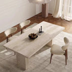 French Modern Minimalist Medieval Dining Table