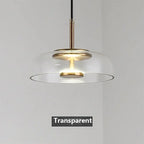 LED Modern Pendant Light Nordic Glass Hanging Lamp Dining Room Bedroom Loft Lamp Bar Decor Luminaire Suspension Light Fixtures