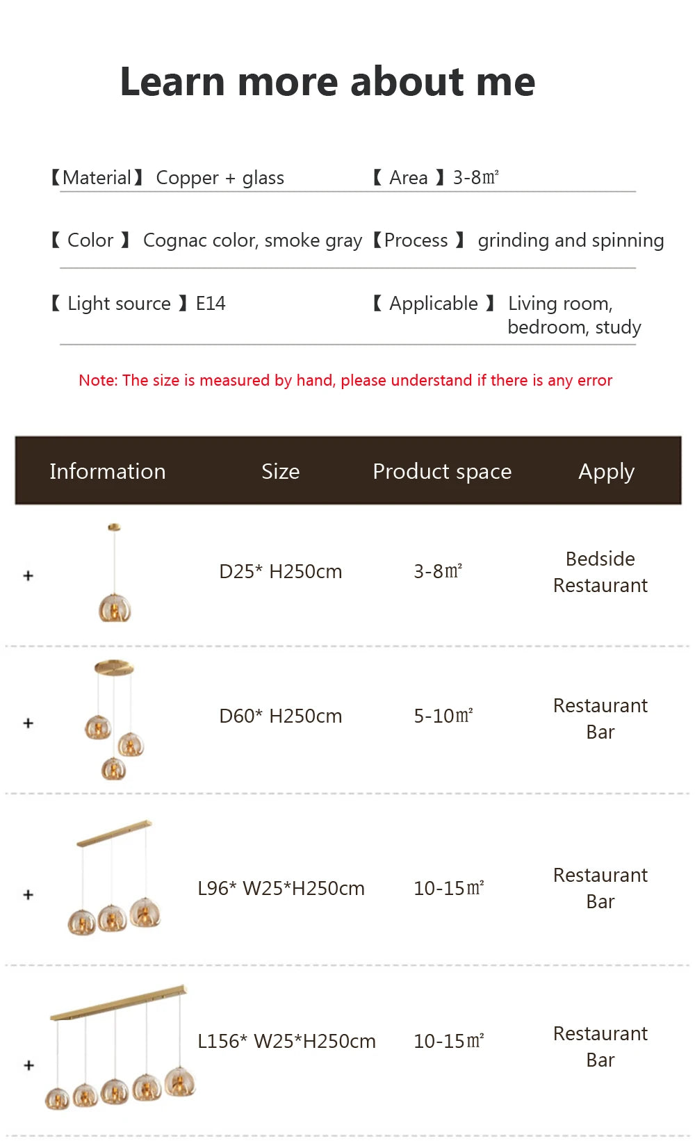 LED Glass Pendant Light light luxury pendant Lamp Deco Nordic Hanging Light Fixtures Bedroom Modern Luminaire Suspension lamp