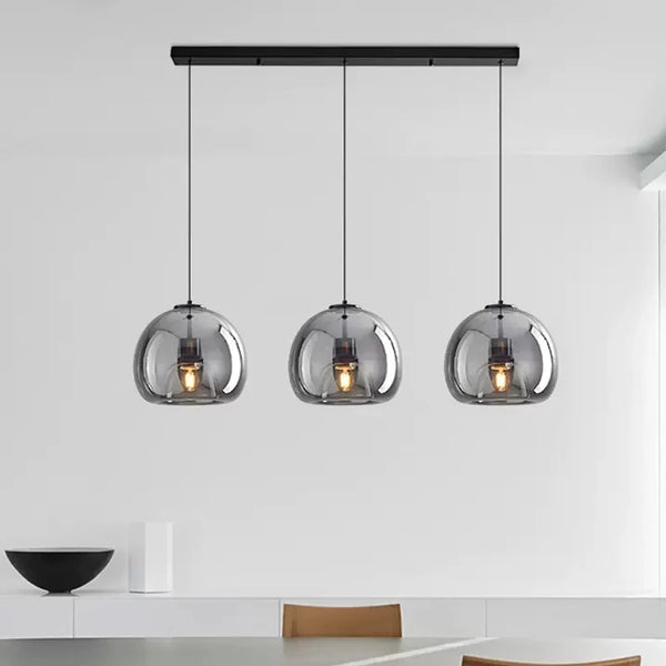 LED Glass Pendant Light light luxury pendant Lamp Deco Nordic Hanging Light Fixtures Bedroom Modern Luminaire Suspension lamp