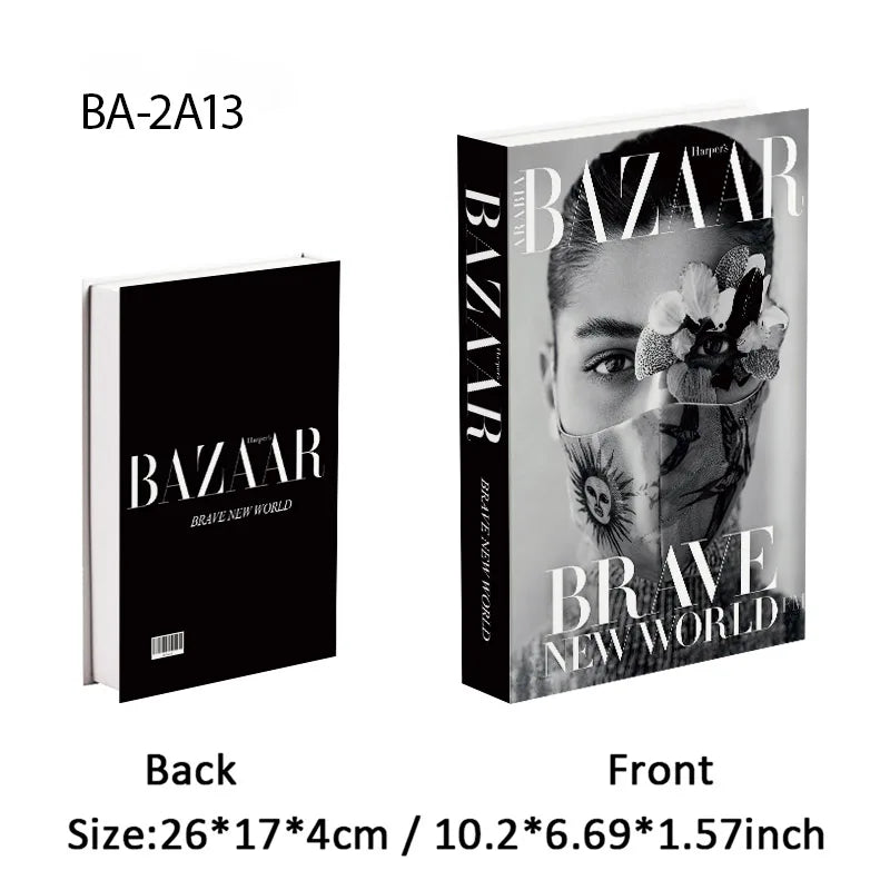 Aesthetic Magazine Book Storage Box
