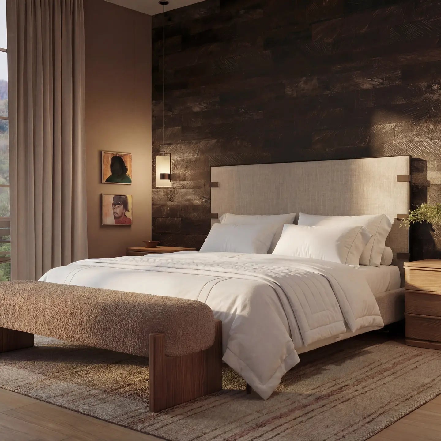 Delmoure Nightstand Housenord